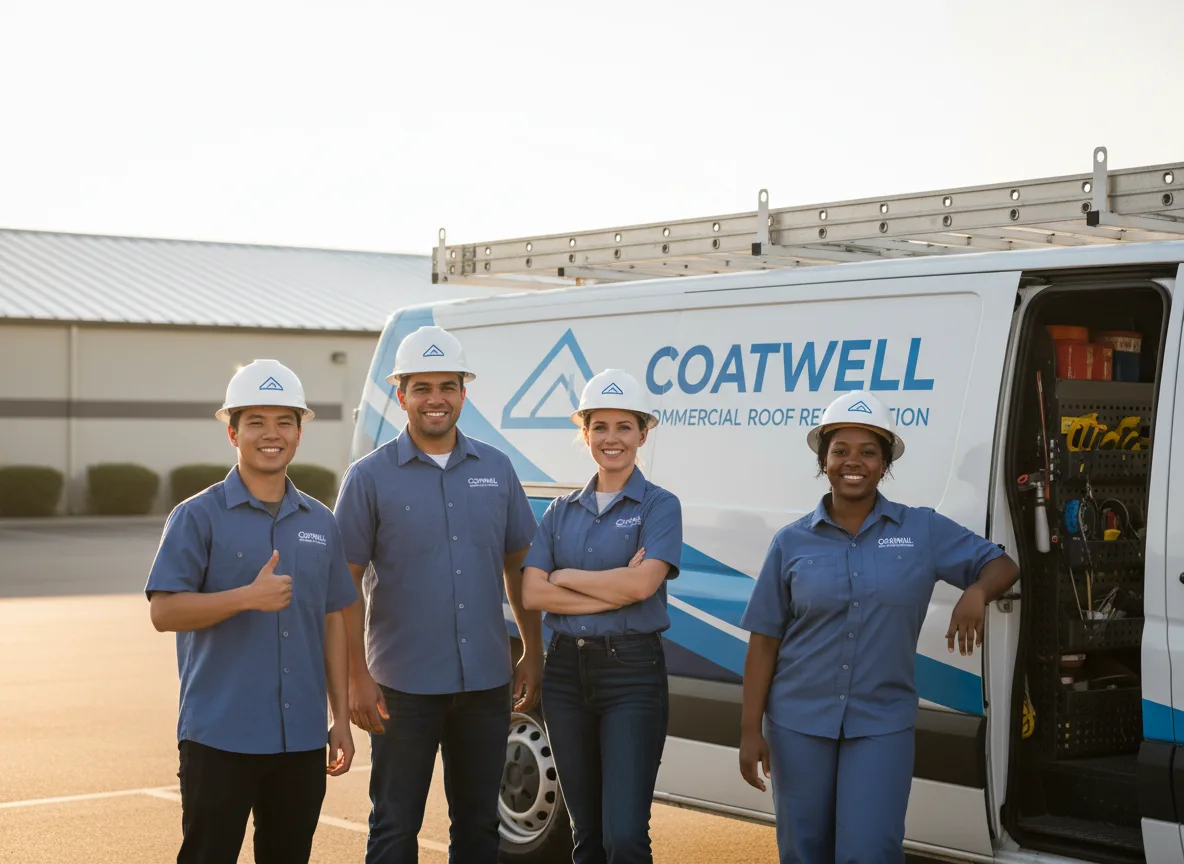Commercial roof coating company in Alexander, IL
